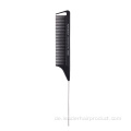 Teasing Pin Tail Comb aus Kohlefaser-Edelstahl